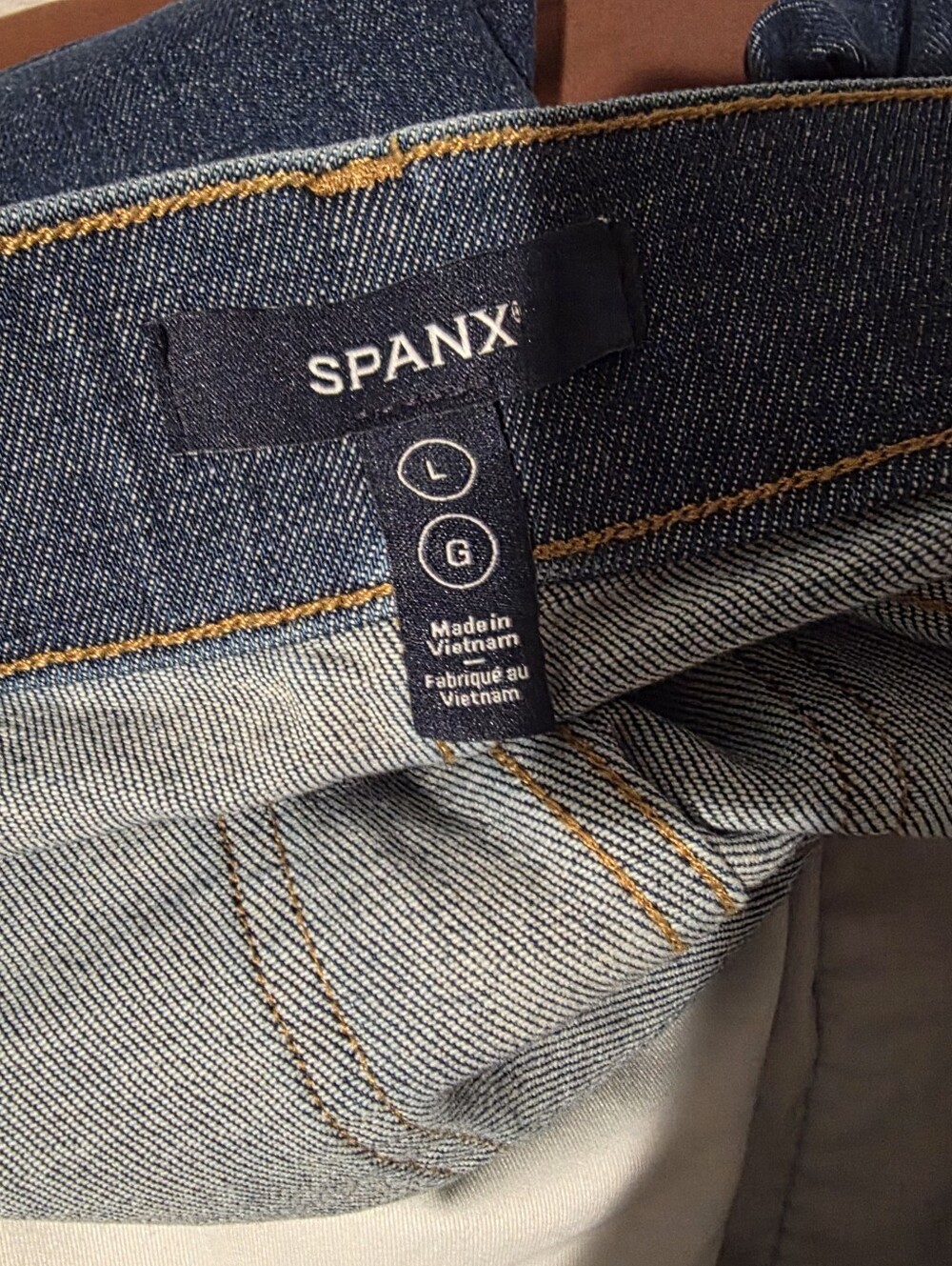 SPANX Flare Jeans Size Large - Picture 4 of 5